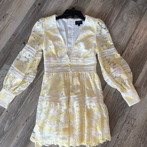 Stunning long sleeve mini dress